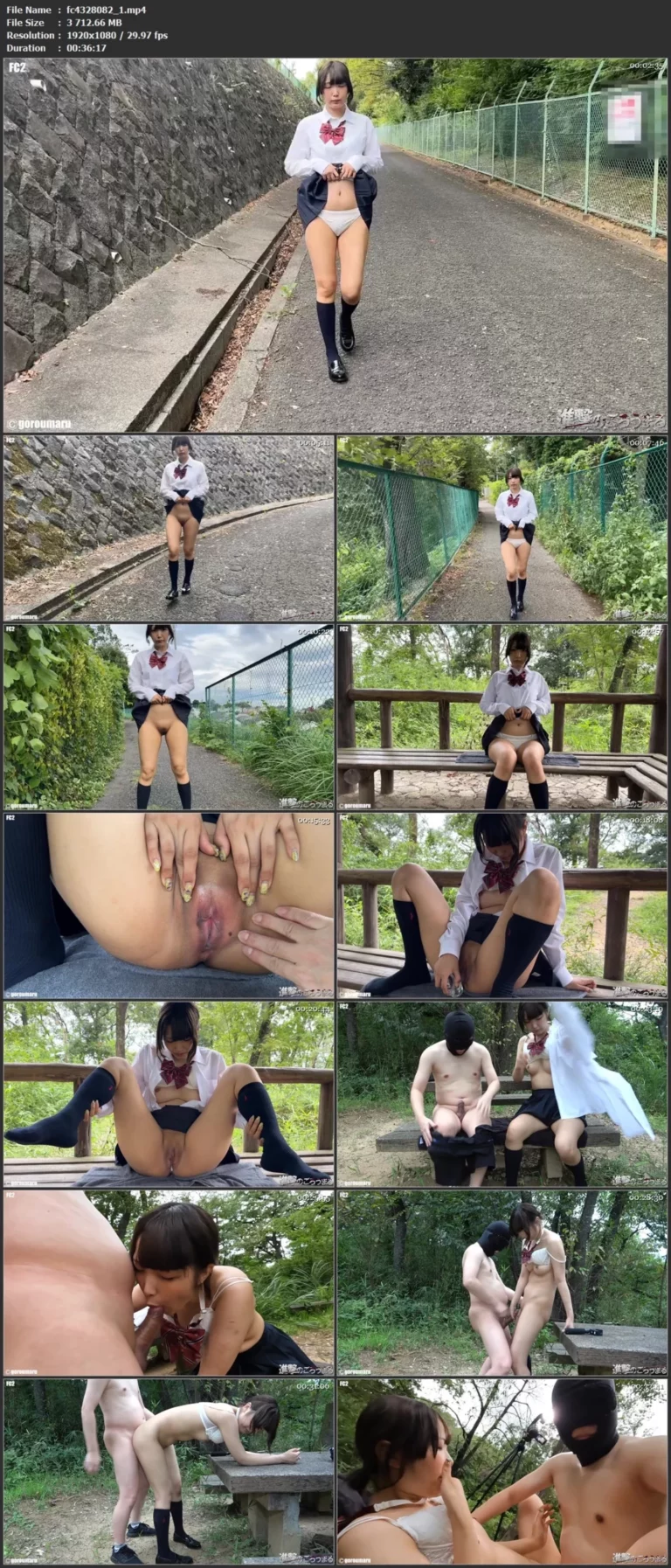 21歳の超もりスジパイパン② 野外露出でガニ股立ちくぱぁから中出し後お掃除フェラ 期間限定4000pt→2000pt
(HD1080P) (fc4328082)