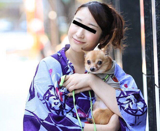 10musume 082423 01 天然むすめ 082423 01 犬の散歩中に犬好きな浴衣美人をナンパゲット！佐々木レイ