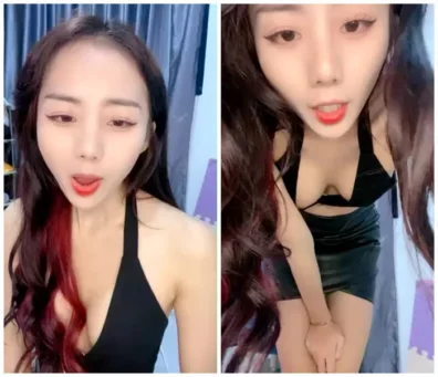 品切れな美脚のセクシー女性！ひざまずいて頭を支えながら話す姿が魅力的。口才も抜群で、積極的に騎乗位を行き交うシーン。