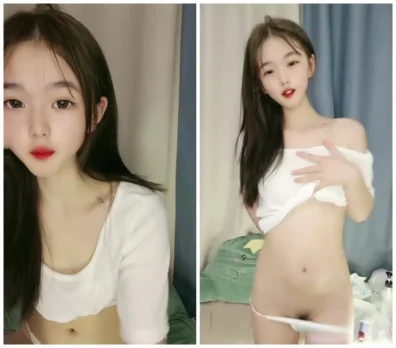 かわいい女の子、若いけど遊びが上手い！おねつける動画で自慰を実演