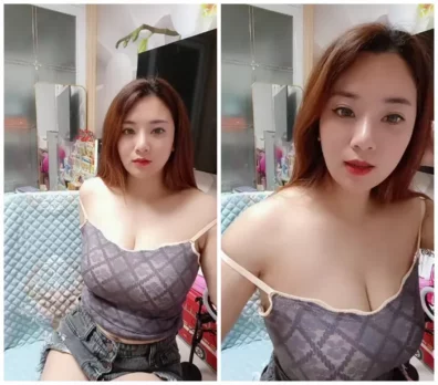 大胸風騒な美女が深夜に狼友と絡むセクシーなライブ配信【2時間】