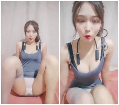 巨乳美少女の熱烈なライブ配信！【上海西西】一晩で何回も大哥に夢中[XXG/MP4]