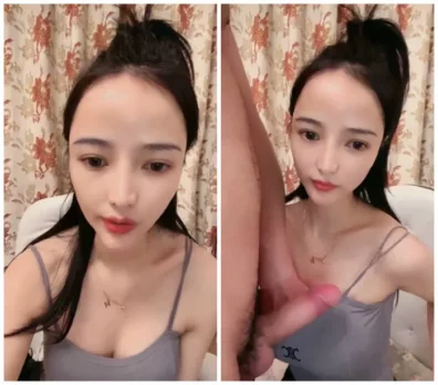 高身長の巨乳美少女！ ライブ配信でフィットネス系の女性とおしゃべり～喉元もエロいサービスで気を奪われちゃう♡