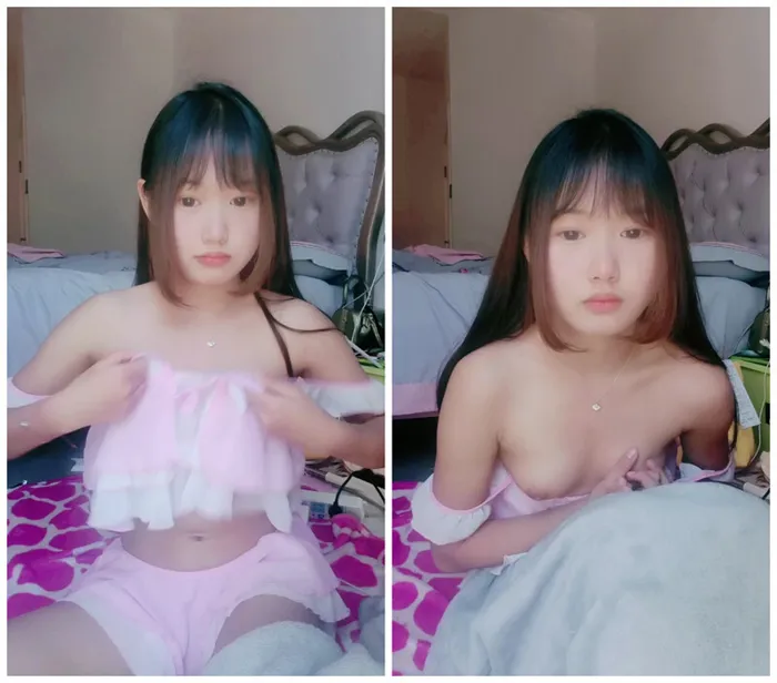 清纯系の天井！おとなしくて可愛い美少女！衣を脱ぎ放つ貧乳、逆立つ髪の毛のフェチ、細くて美しい脚、呆々としたかわいさが爆発！