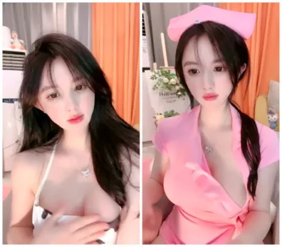 超絶美女！本日の配信は小 nurse 役。衣を脱ぎ、巨乳美脚が飛び出す！膣を開かせ、指で弄び、おもちゃペニスが交じり混じる激しいライブ配信