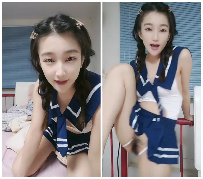 父さんの小さな美人娘。淫声が止まらない17歳の学姐が制服を脱いで小哥を深く誘惑する。