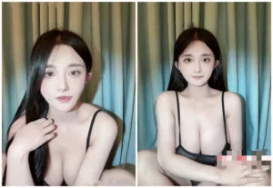 虎牙、Weiboで80万以上のフォロワーを持つ完璧な巨乳の美女【古阿扎】が高価な透明死水库を着て大胆な挑逗的な姿を見せる独占ライブ配信