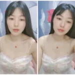 超絶美肌の御姐が魅せるライブ配信！ゆっくり脱ぎながら、白くふわふわな胸と、椅子に膝をついてくっきりした太ももを披露！