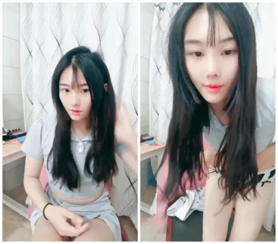 外見が抜群の美女が完全に顔を出し、胸も隠さず放送！超可愛くて魅力的でワクワクするライブ配信