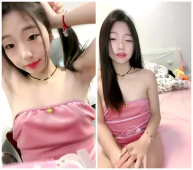 新人下海美少女！超高クオリティの美女で魅了される配信内容。双馬尾を巻き、丁字ひもとお尻が繰り広げる可愛くてセクシーな姿。