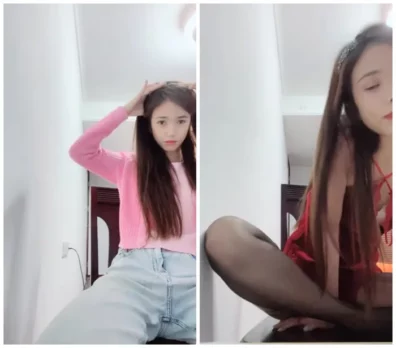 可愛らしい学生の女の子とお姫様体型が魅了する美少女ライブ配信【日本語字幕付き】