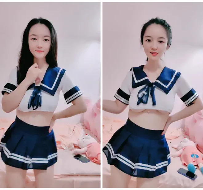 かわいい女の子の魅力！ラブレタで癒される、制服と浴室が織り成す幻想。