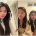 16歳未満の純粋で可愛らしい学生妹【まなざかちあや】お姫様たちが一緒に下世話系ライブ配信で収入を得る、おっぱいを触る男性陣による実況プレイ