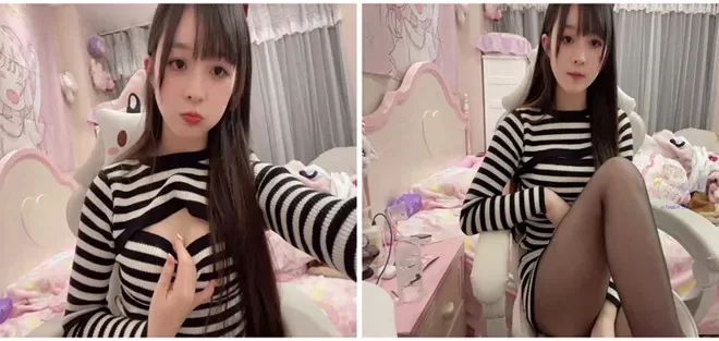 万元級ド派子配信者 蔡小熊【公式】の清纯美貌が眩い！絶品美女のプライベート空間へようこそ