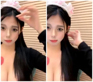 【純情の皮皮】校花、巨乳で圧倒的な美貌！衣裳がとても似合っている。粉嫩度五つ星。