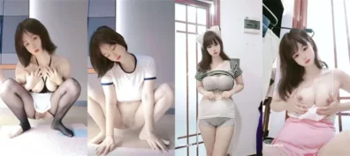 最新のTikTok漏洩！白い25歳巨乳お姫様【巨大猫耳】オリジナルコンテンツ、舞踊とデリケート部位の特写