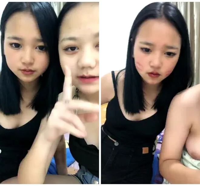 新人・00後令和世代のかわいい妹たち！双子、二人同時配信で全裸披露？ 振動するおもちゃと若々しい肢体が織り成す刺激的視覚体験