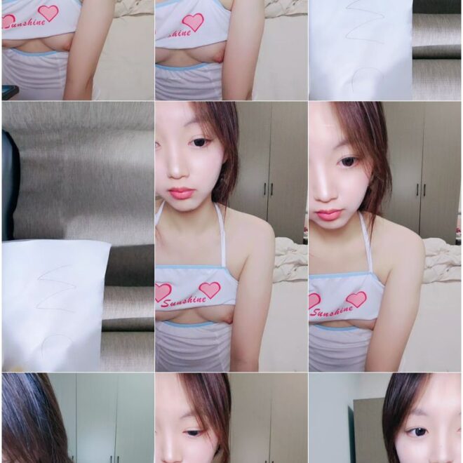 大きな瞳の小さな美女が海に入った！ [Xiaodaili] 純白の巨尻～ピンクの蝶のマンコ～【とある部屋のオリジナル版】