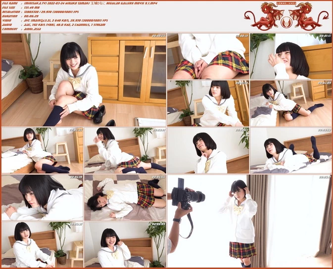 Minisuka.tv 2022 Hinako Tamaki Regular Gallery MOVIE 9.1