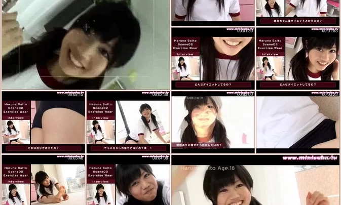 Minisuka.tv Haruna Saitou Regular Gallery MOVIE 02 72.04MB